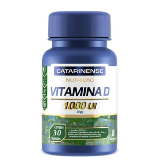 Vitamina D 1000 UI com 30 Comprimidos Catarinense Pharma