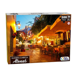 Quebra-Cabeça Atenas 500 peças Pais & Filhos