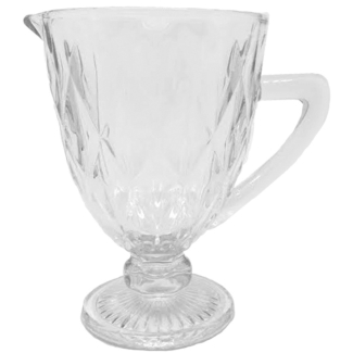 Jarra de Vidro Diamante 1.1L Em Casa Tem